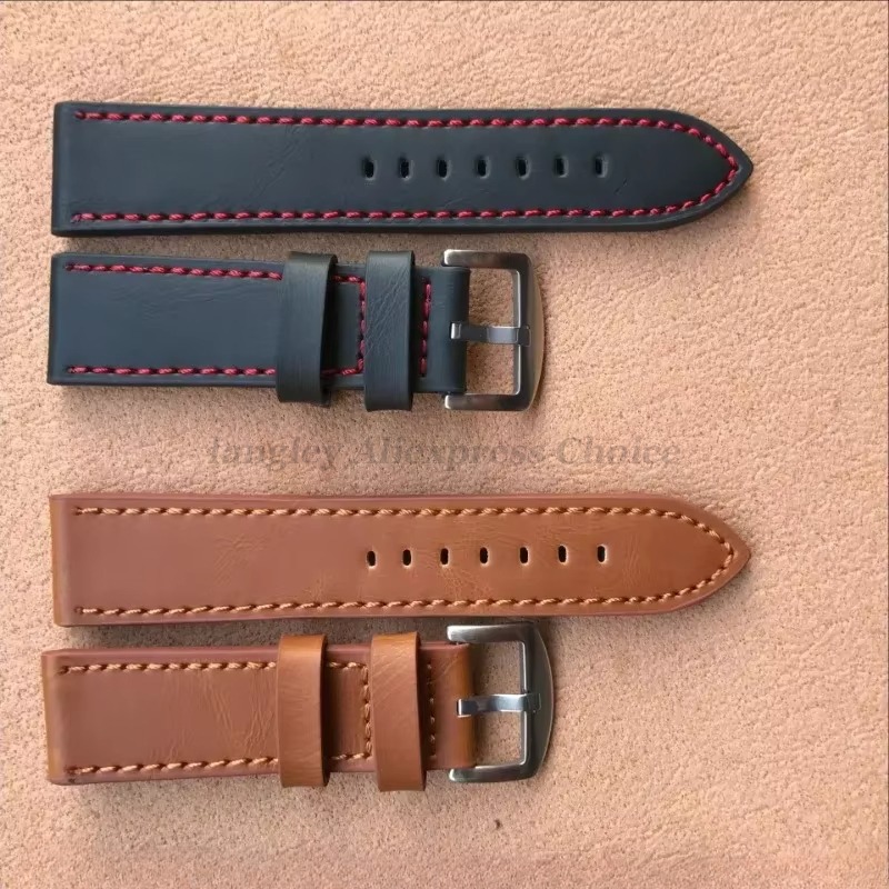 Smartwatch Vintage Watches For Women - Skórzany pasek do zegarka Omega dla