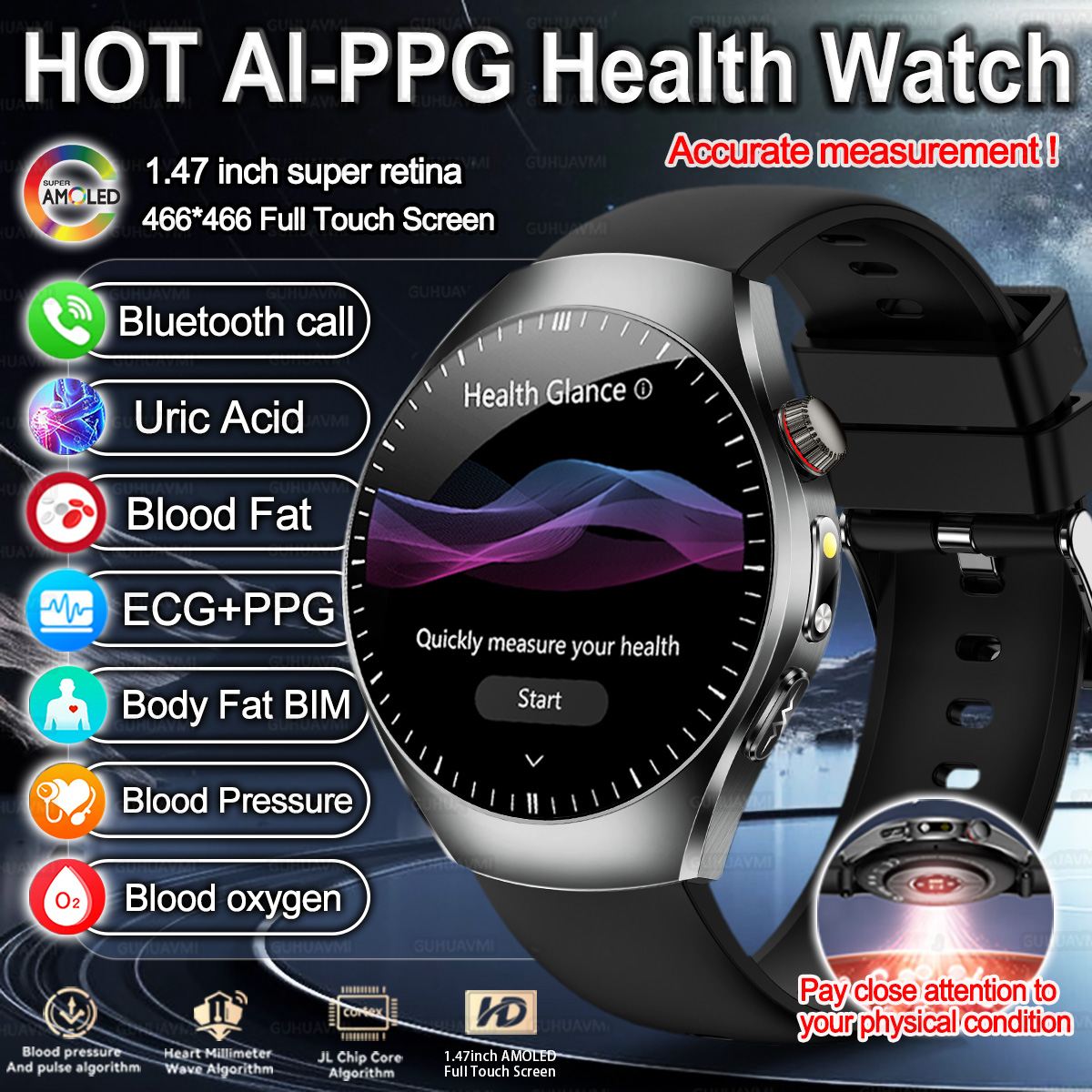 Smartwatch Watches Brands For Women - Nowa Marka 2026 Ulepszony Smartwatch z