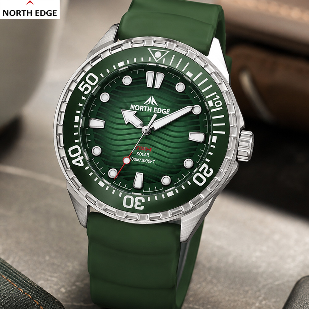 Altimeter Compass Watch - NORTH EDGE TRITON Zegarek Cyfrowy Wojskowy
