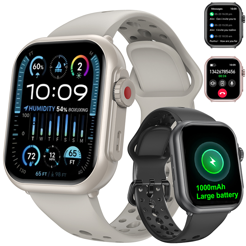 Smartwatch Watches For Women With Gps - Zegarek Ultra K62 Mężczyźni Kobiety 1000mAh