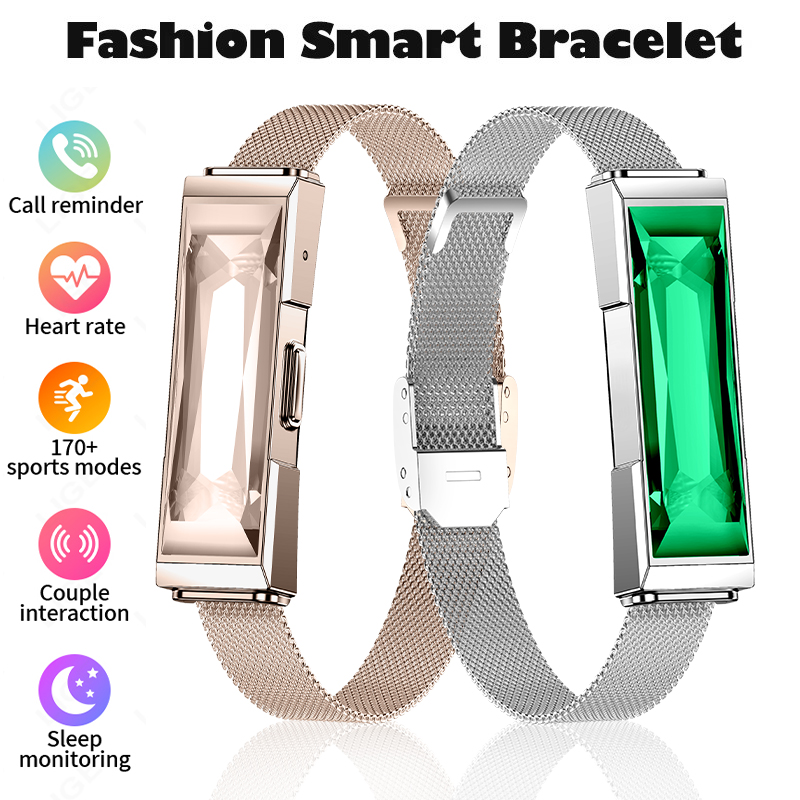 Watches Ladies Smartwatch - Nowa Damska Inteligentna Bransoletka Monitor Tętna
