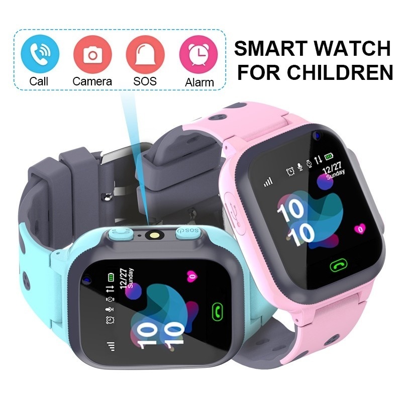 Smartwatch Digital Watches For Kid Girl - Inteligentny zegarek dla dzieci Wodoodporny smartwatch