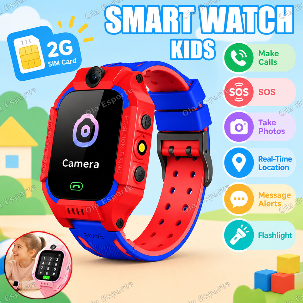 Smartwatch Watches For Kids With Gps - 2027 Nowy Smartwatch dla Dzieci 2G/5G
