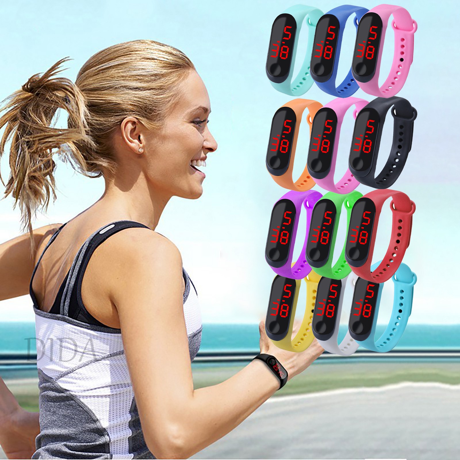 Smartwatch Watches For Kids - Sportowa bransoletka zewnętrzna Zegarek elektroniczny Zegarek