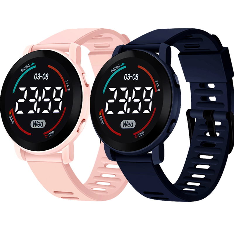Smartwatch Digital Watches For Kid Girl - Zegarek LED Modny Sportowy Cyfrowy Zegarek