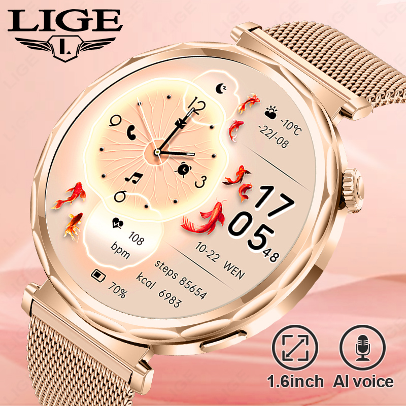 Watches Ladies Smartwatch - LIGE 2026 Nowy Smartwatch Damski Pełny