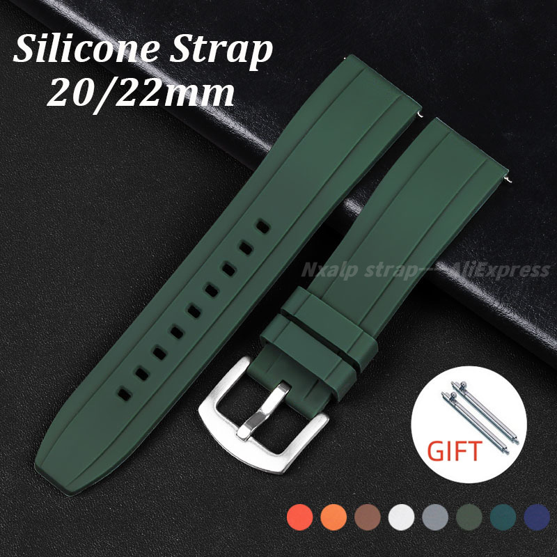 Watches Rolex Smartwatch - 20mm 22mm silikonowy pasek do zegarka