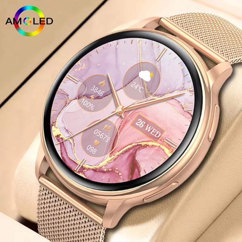Timex Watches Smartwatch - Inteligentny, pełny, okrągły zegarek modowy z