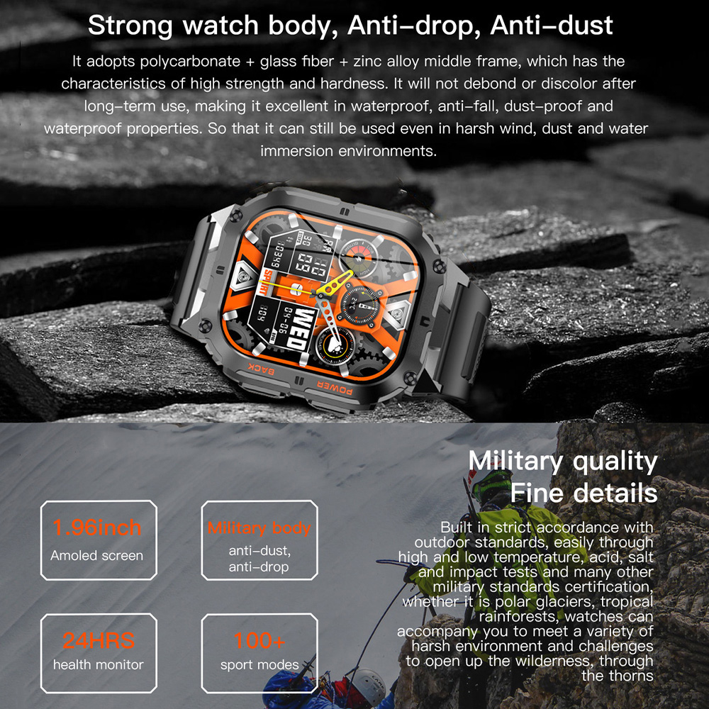 Smartwatch K61 Pro Męski Damsk – Smartwatch Watches For Women With Gps recenzja i cena