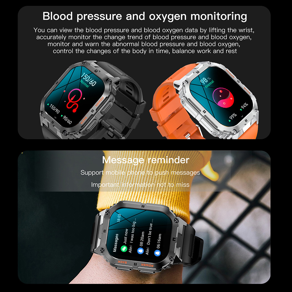Smartwatch K61 Pro Męski Damsk – Smartwatch Watches For Women With Gps recenzja i cena