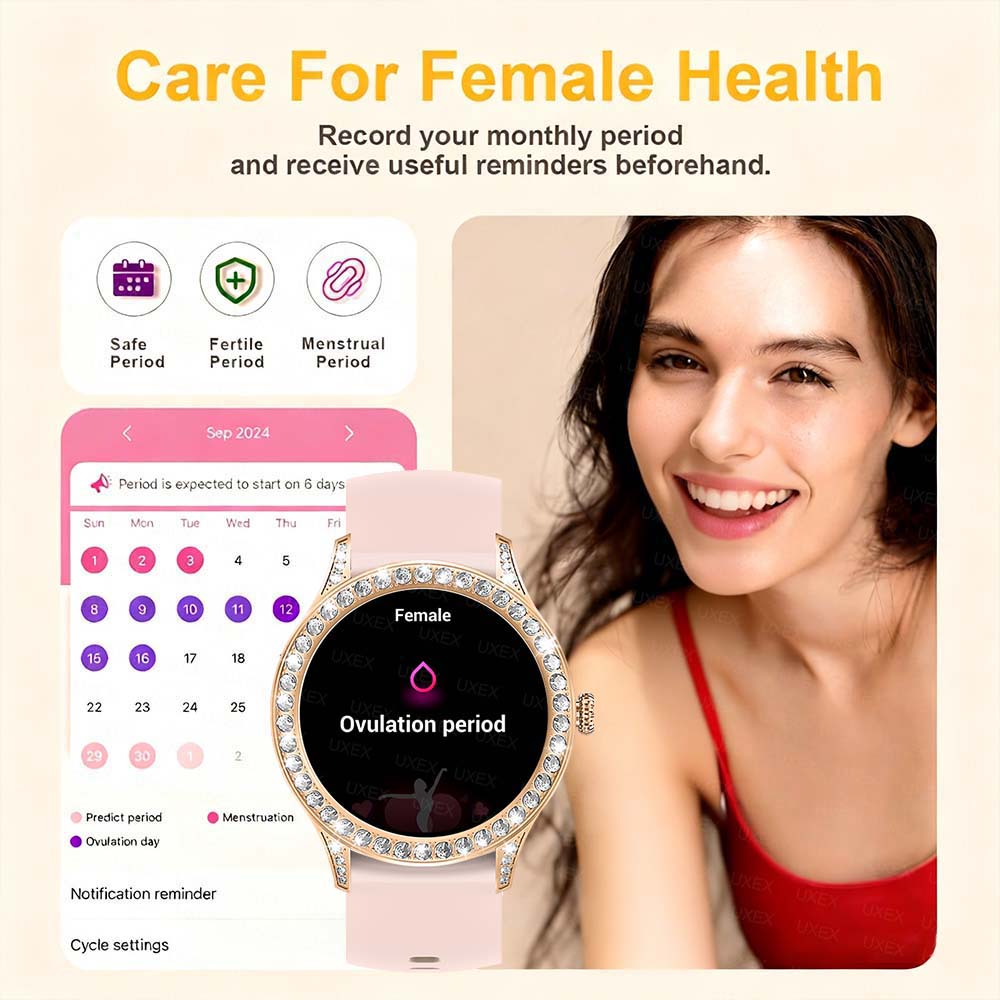 Elegancki, inteligentny zegare – Watches Ladies Smartwatch recenzja i cena