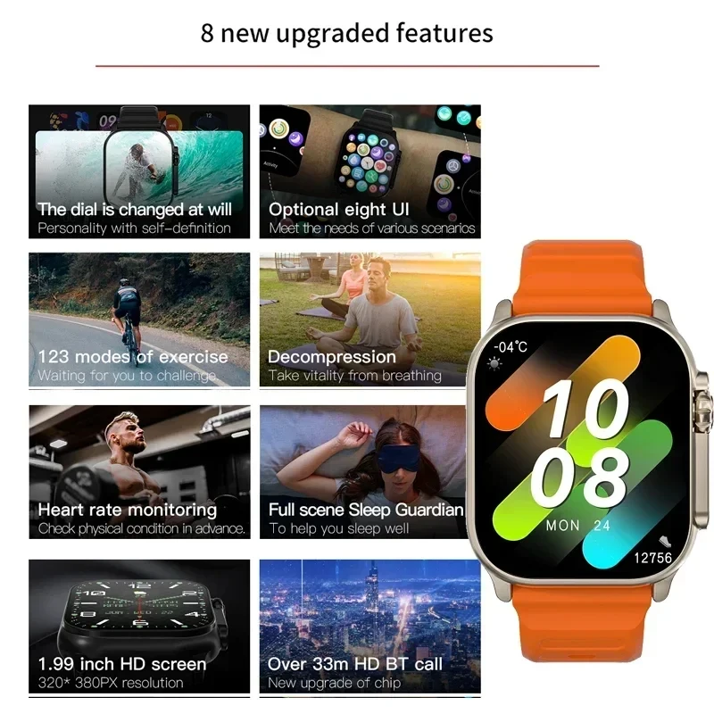 Nowy Smartwatch T10 Ultra 49mm – Smartwatch Watches For Girls recenzja i cena