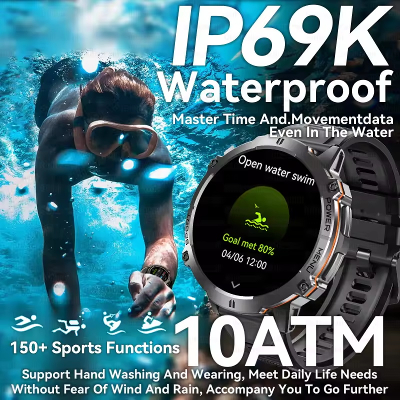2026 Nowy Wojskowy Smartwatch  – Altimeter Compass Watch recenzja i cena