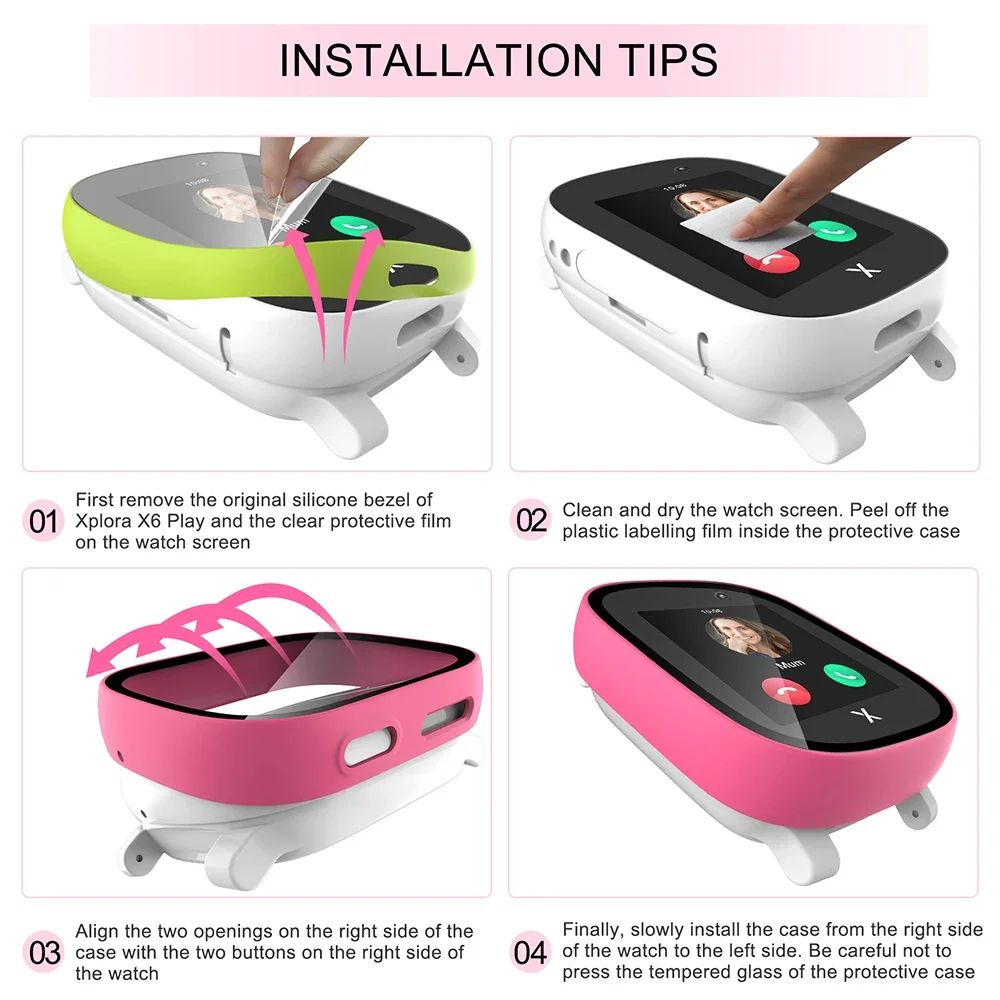 Etui na Xploar X6 Play Kids Sm – Smartwatch Watches For Kids recenzja i cena
