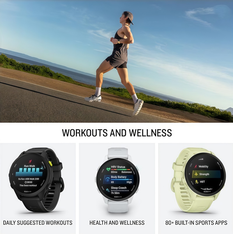 Garmin Forerunner 70 GPS - Sma – Timex Watches Smartwatch recenzja i cena