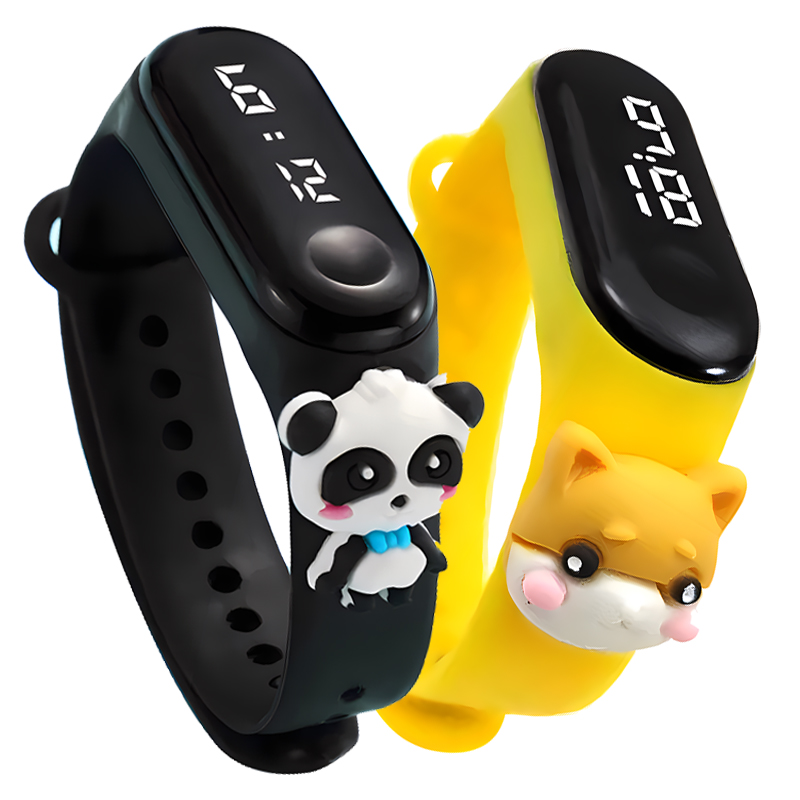 Wielokolorowy Smartwatch dla D – Smartwatch Digital Watches For Kid Girl recenzja i cena