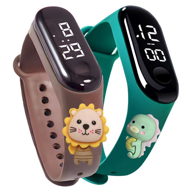 Wielokolorowy Smartwatch dla D – Smartwatch Digital Watches For Kid Girl recenzja i cena