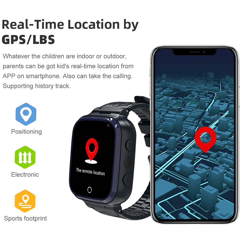 Nowy inteligentny zegarek dla  – Smartwatch Watches For Kids With Gps recenzja i cena