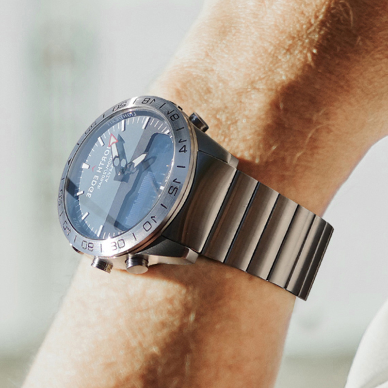NORTH EDGE Męski Zegarek Nurko – Altimeter Compass Watch recenzja i cena
