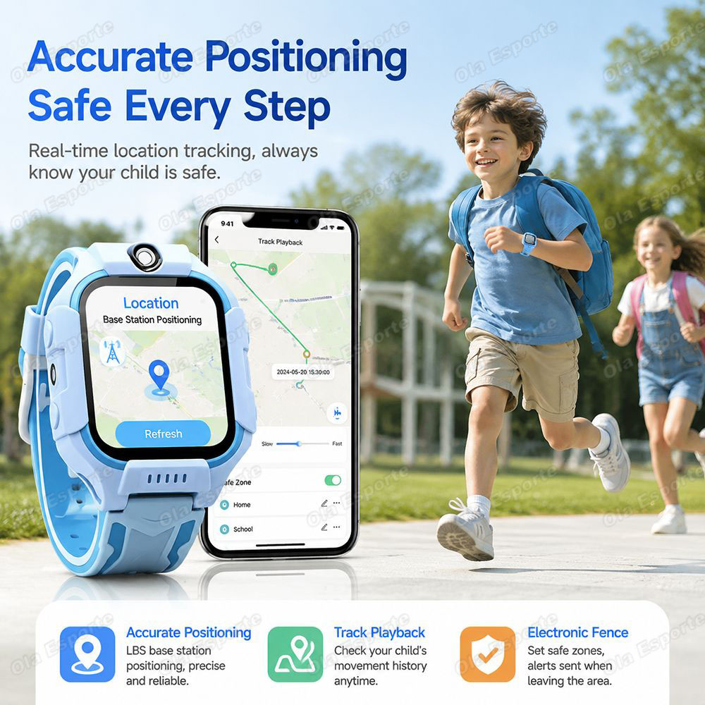 2027 Nowy Smartwatch dla Dziec – Smartwatch Watches For Kids With Gps recenzja i cena