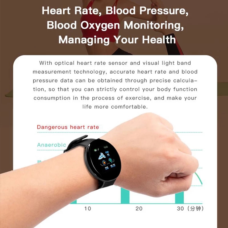 Inteligentny cyfrowy zegarek d – Smartwatch Watches For Kids recenzja i cena