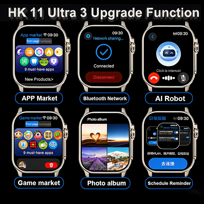 Nowy zegarek HK10 Upgrade HK11 – Smartwatch Watches For Girls recenzja i cena