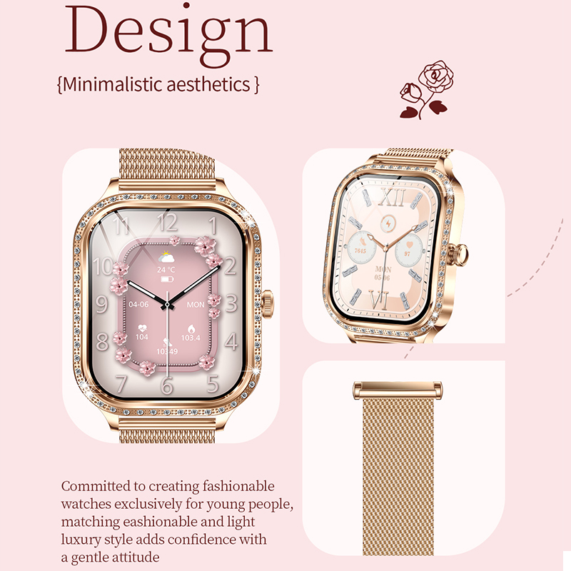 Nowy inteligentny zegarek dla  – Watches Ladies Smartwatch recenzja i cena