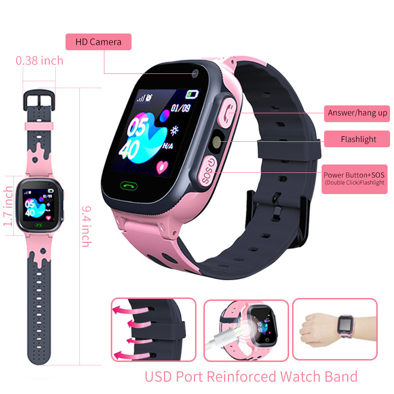 Inteligentny zegarek dla dziec – Smartwatch Digital Watches For Kid Girl recenzja i cena