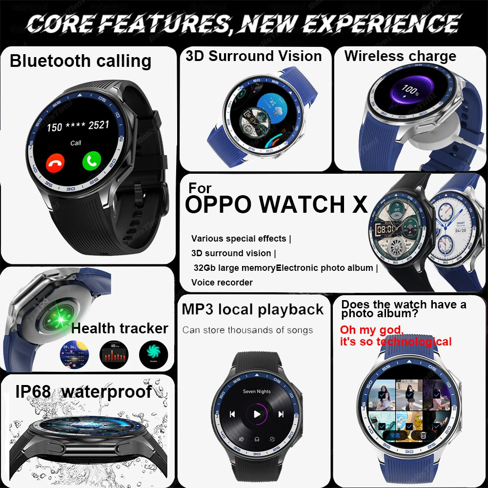1.43 AMOLED Smart Watch 3D Sur – Timex Watches Smartwatch recenzja i cena
