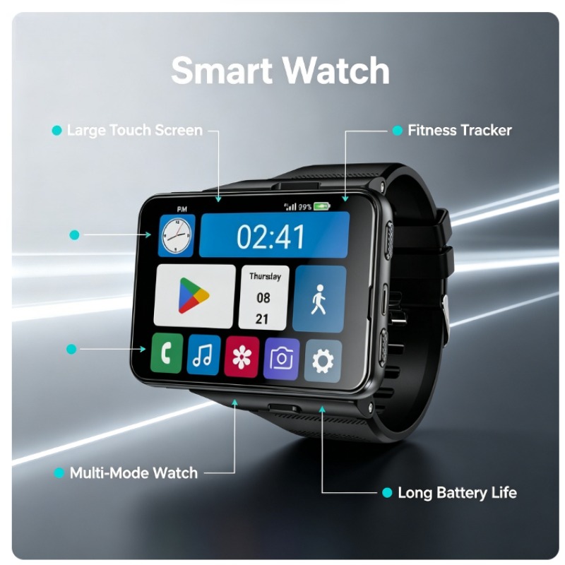 Smartwatch S999 Plus, 4G Andro – Smartwatch Watches For Women With Gps recenzja i cena