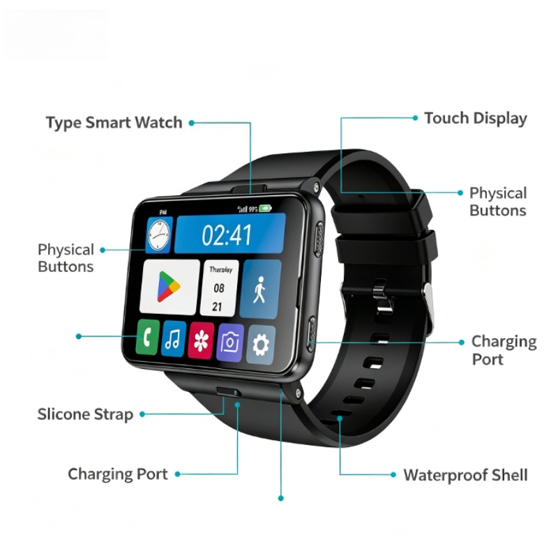 Smartwatch S999 Plus, 4G Andro – Smartwatch Watches For Women With Gps recenzja i cena