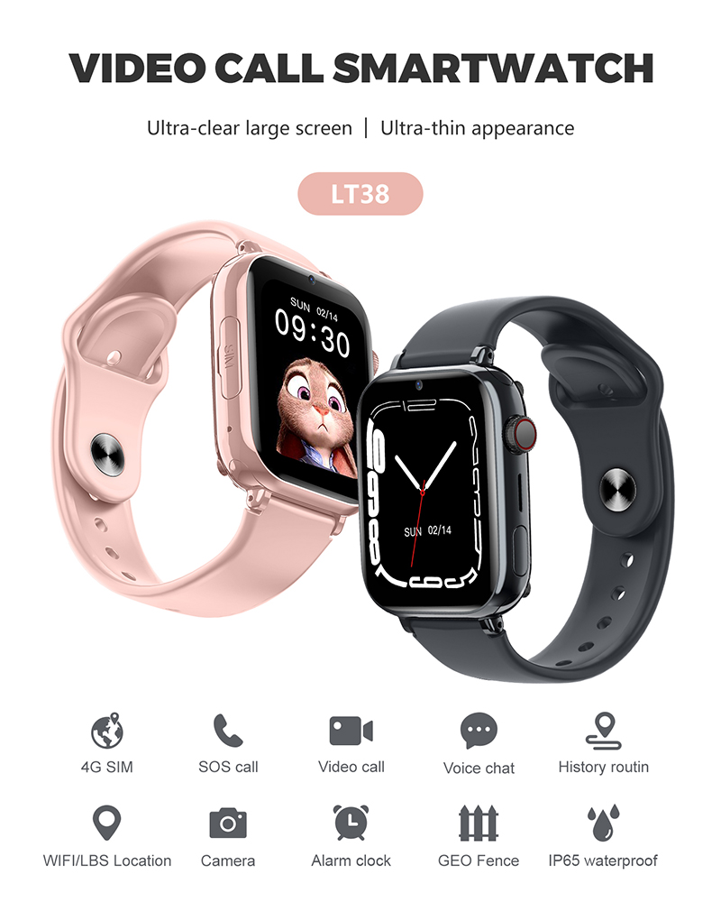 Nowe zegarki dla dzieci 4G z f – Smartwatch Watches For Kids With Gps recenzja i cena