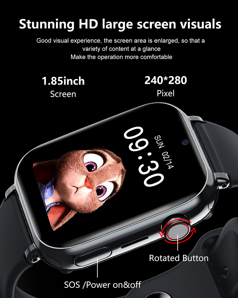 Nowe zegarki dla dzieci 4G z f – Smartwatch Watches For Kids With Gps recenzja i cena
