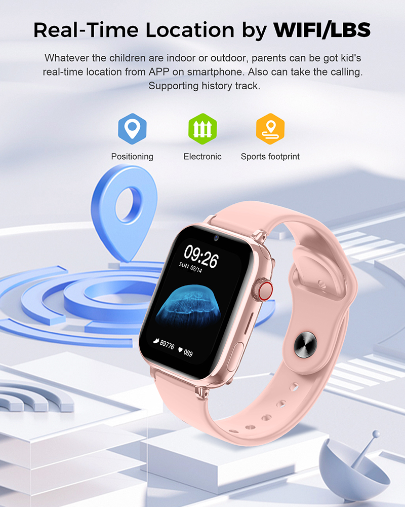 Nowe zegarki dla dzieci 4G z f – Smartwatch Watches For Kids With Gps recenzja i cena