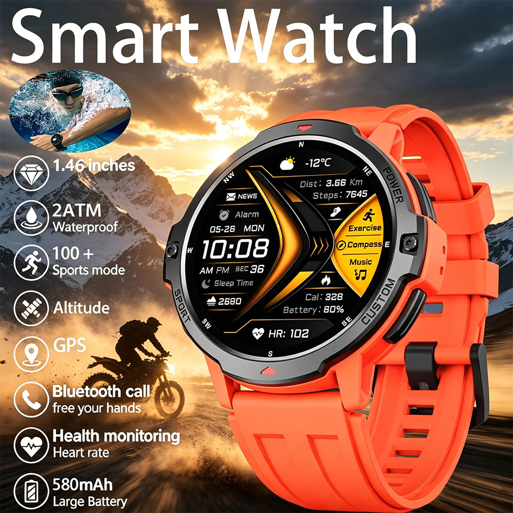 NOWY 6-osiowy żyroskop Wojskow – Timex Watches Smartwatch recenzja i cena