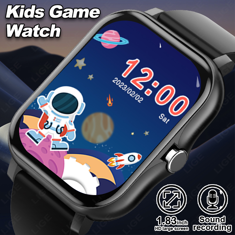 LIGE 2025 Audiobook Smartwatch – Smartwatch Digital Watches For Kid Girl recenzja i cena