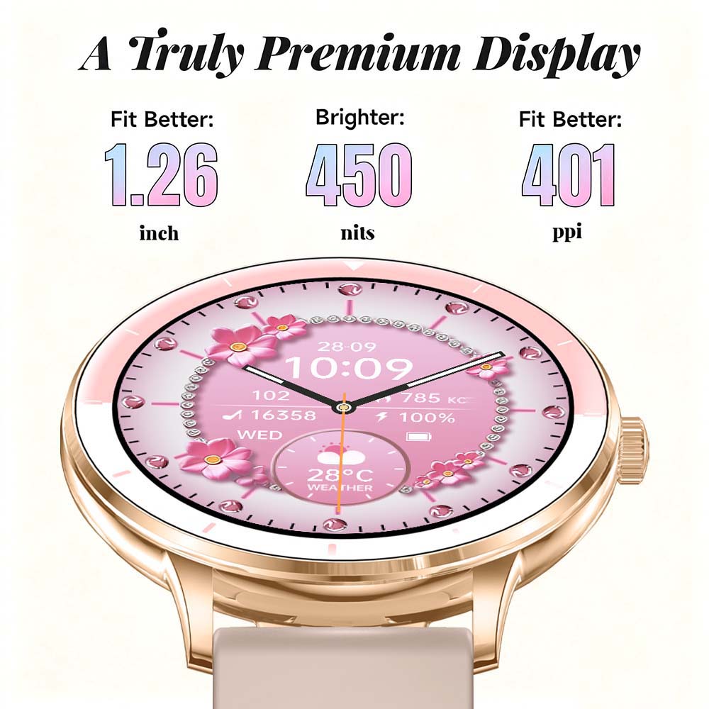 Damski Smartwatch z Ekranem HD – Watches Ladies Smartwatch recenzja i cena