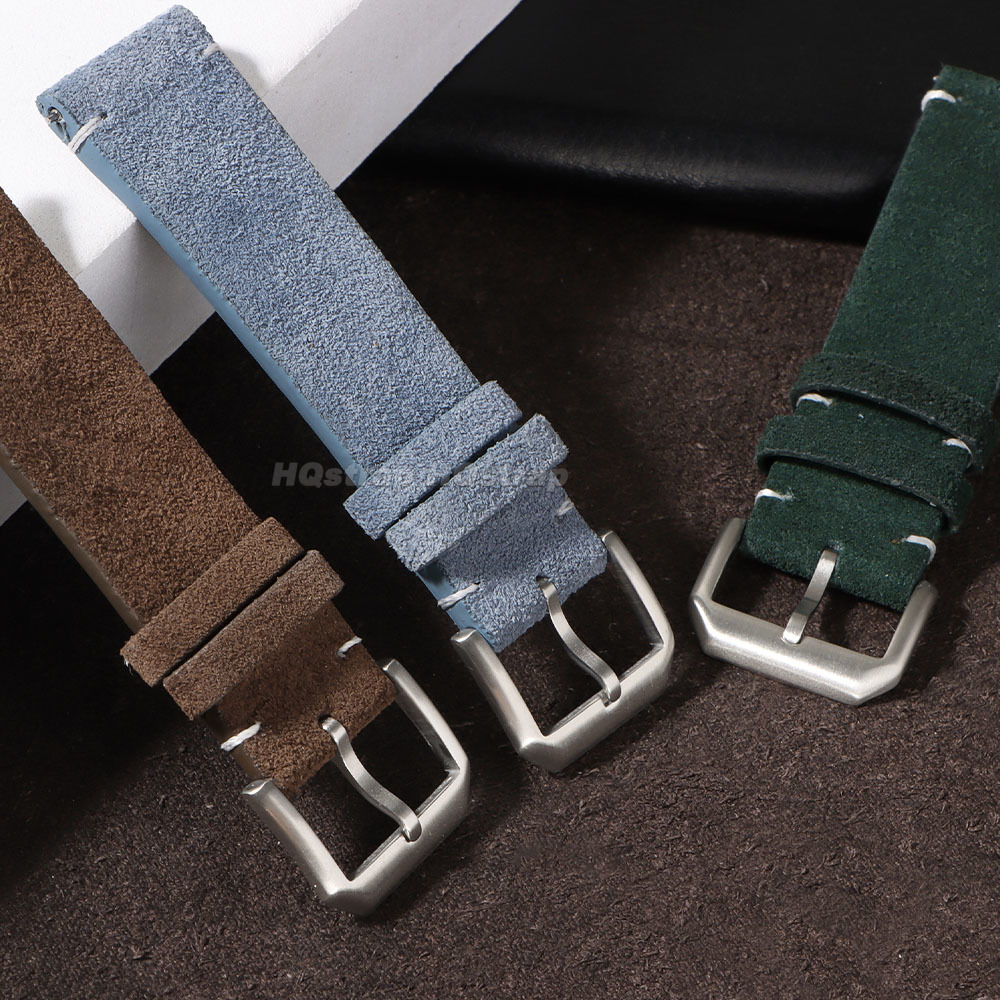 20mm 22mm Miękki zamszowy skór – Smartwatch Vintage Watches For Women recenzja i cena