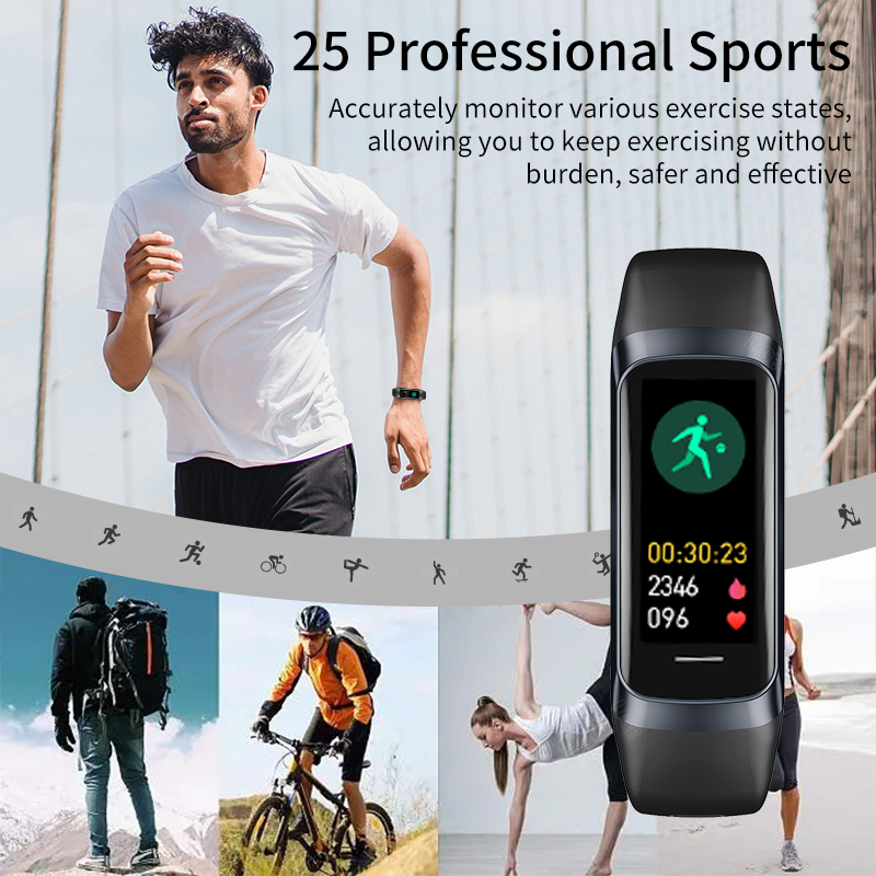 LIGE 1.1 Calowy Smartband z Ek – Smartwatch Watches For Girls recenzja i cena