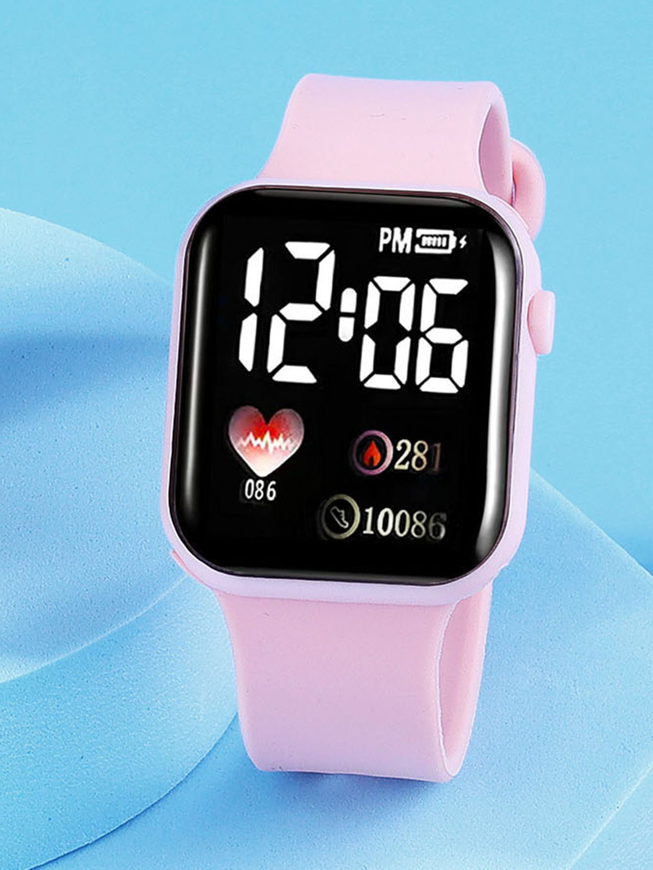Zegarek elektroniczny LED z si – Smartwatch Watches For Girls recenzja i cena