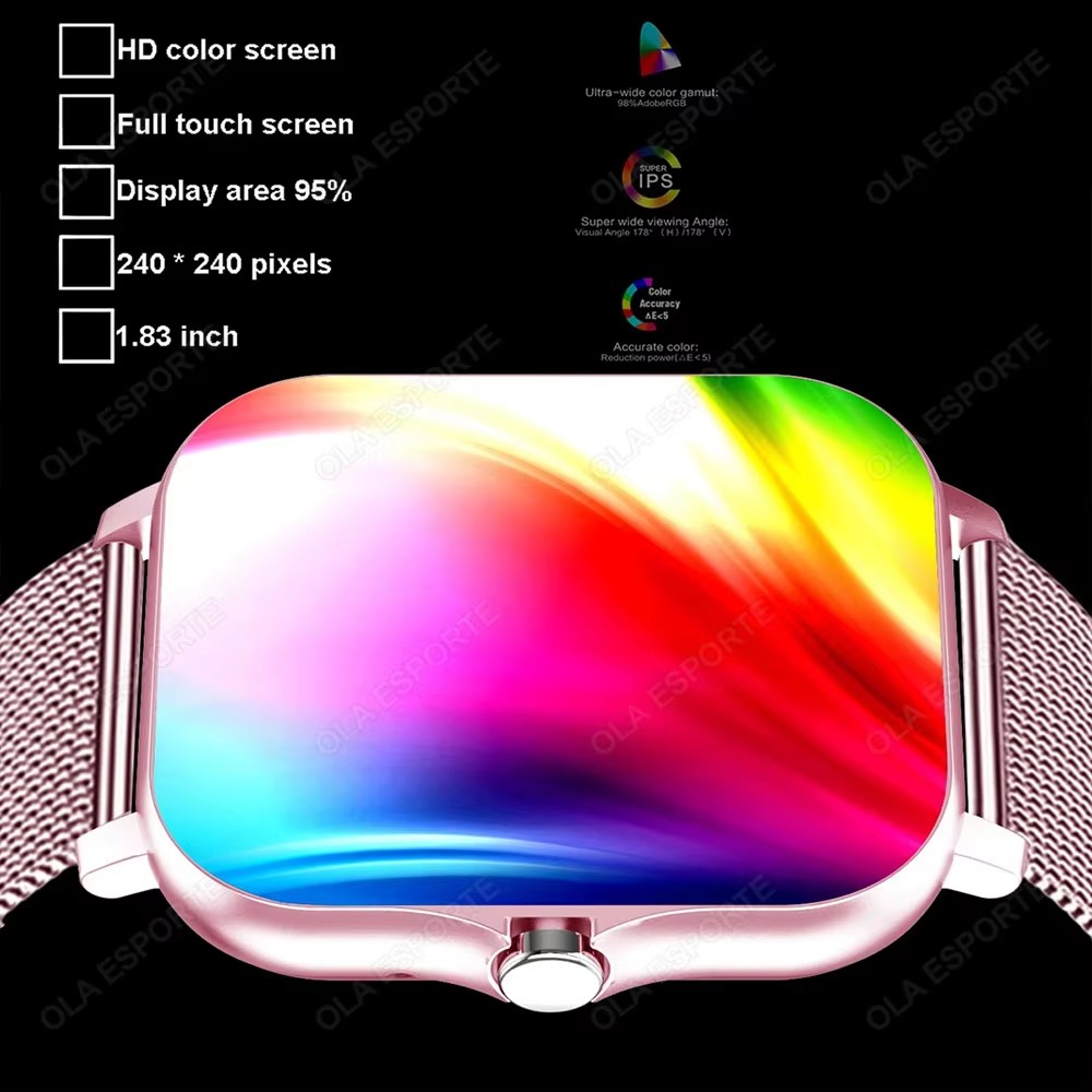 Nowy wielofunkcyjny smartwatch – Smartwatch Watches For Girls recenzja i cena