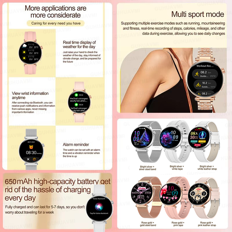 Nowy smartwatch dla kobiet z e – Watches Ladies Smartwatch recenzja i cena