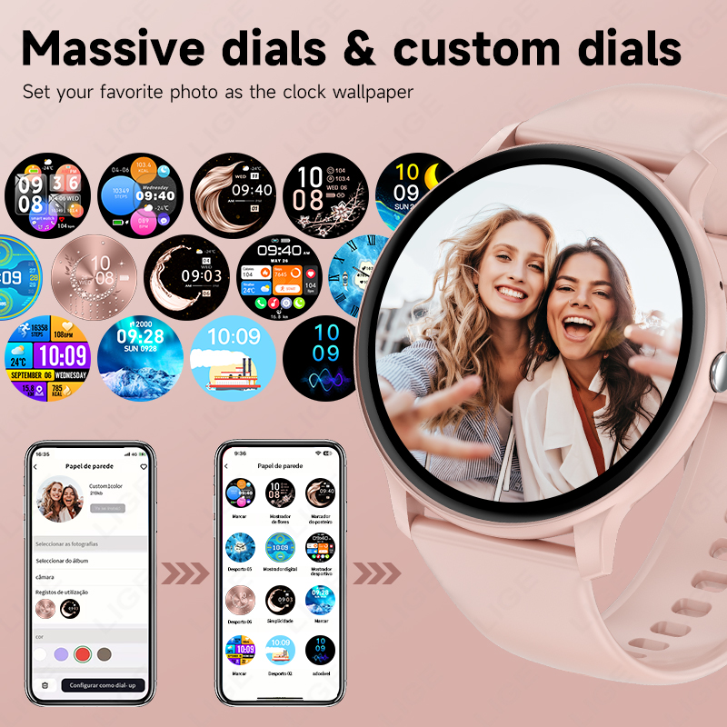 Nowy Smartwatch 2026 Damski Mę – Watches Ladies Smartwatch recenzja i cena