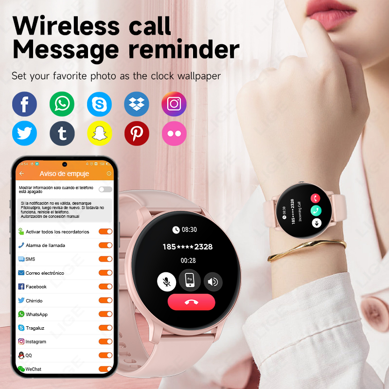 Nowy Smartwatch 2026 Damski Mę – Watches Ladies Smartwatch recenzja i cena