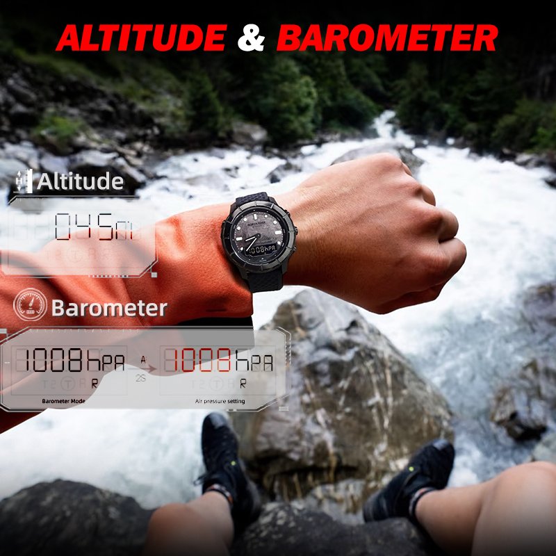 NORTH EDGE 2026 THARSIS Męski  – Altimeter Compass Watch recenzja i cena