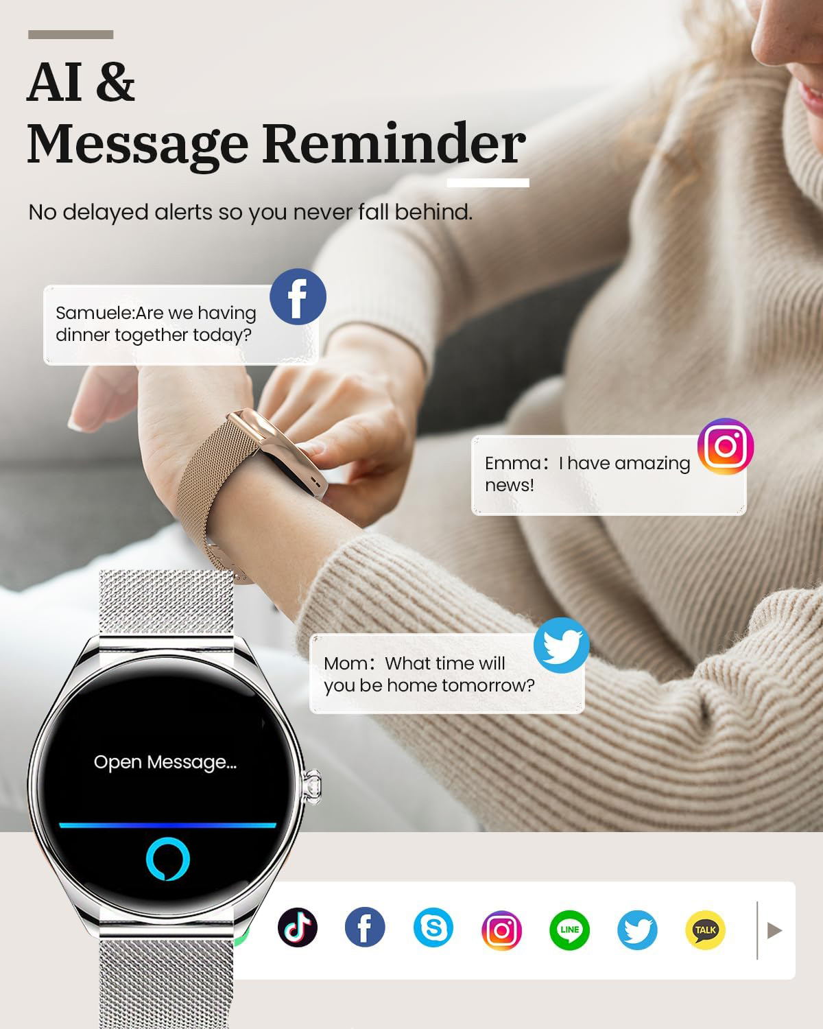 2026 Oryginalny Smartwatch Dla – Watches Ladies Smartwatch recenzja i cena
