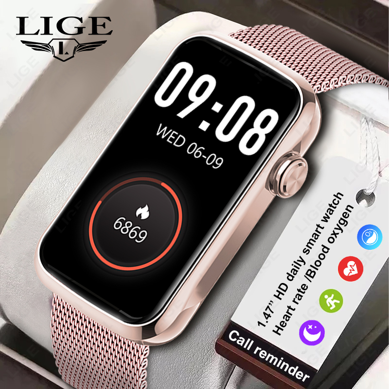 Smartwatch LIGE 1.47'' Damski  – Watches Ladies Smartwatch recenzja i cena