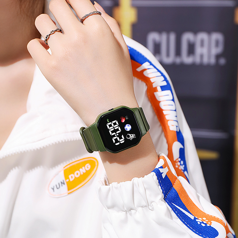 Zegarek elektroniczny LED, wie – Smartwatch Watches For Girls recenzja i cena