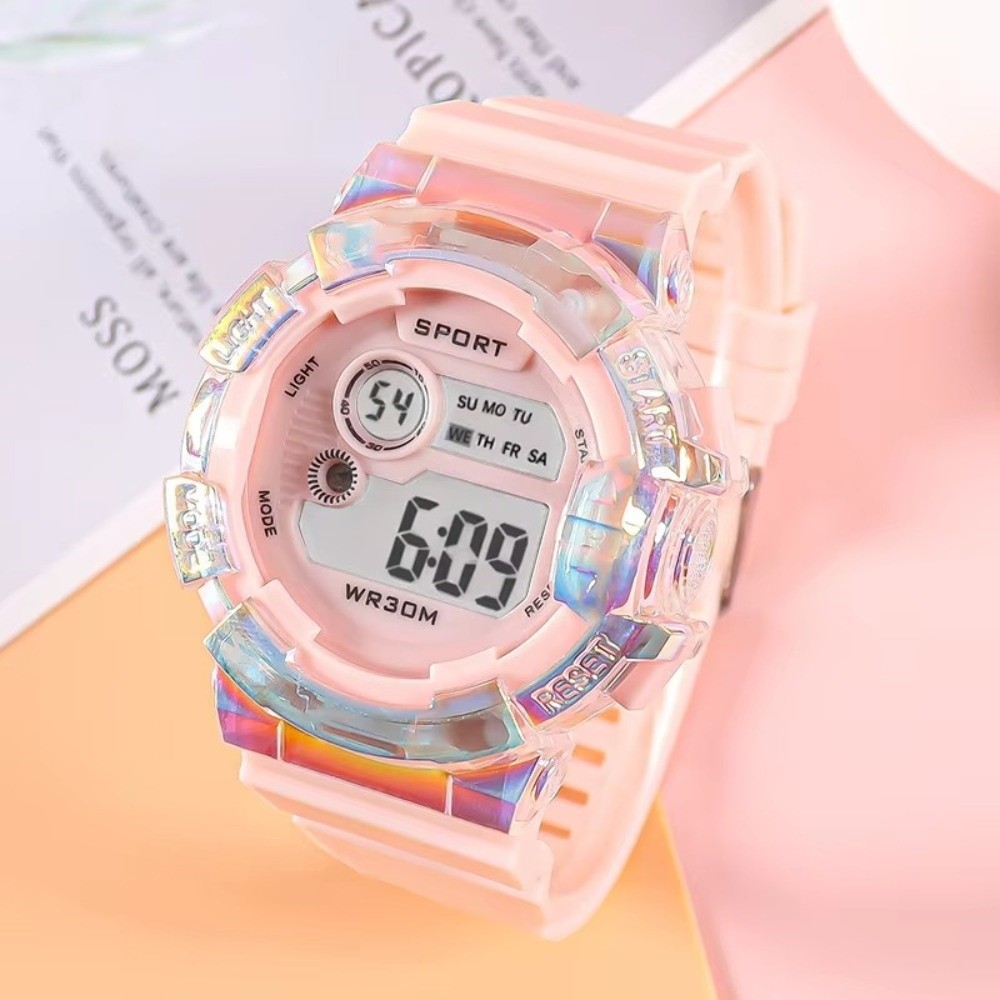 Wodoodporne sportowe zegarki d – Smartwatch Digital Watches For Kid Girl recenzja i cena
