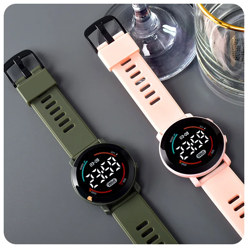 Zegarek LED Modny Sportowy Cyf – Smartwatch Digital Watches For Kid Girl recenzja i cena